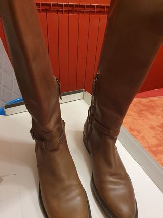 Botas altas piel