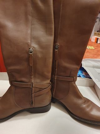 Botas altas piel