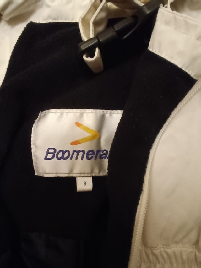 Moni esquí niña boomerang