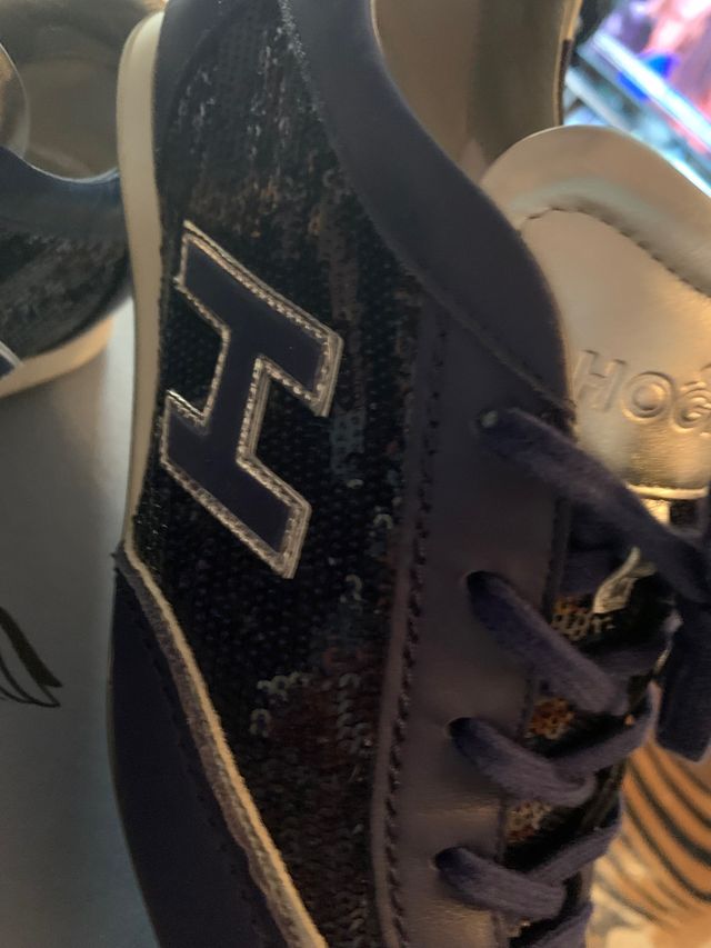 scarpe Hogan originali blu