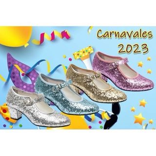 Sevillanas flamencas baile carnavales glitter