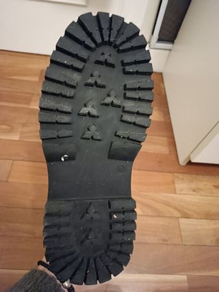 Botas cremallera t39 tipo martens