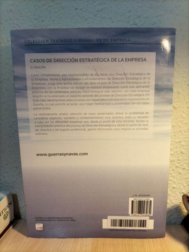 Libro sulla gestione strategica