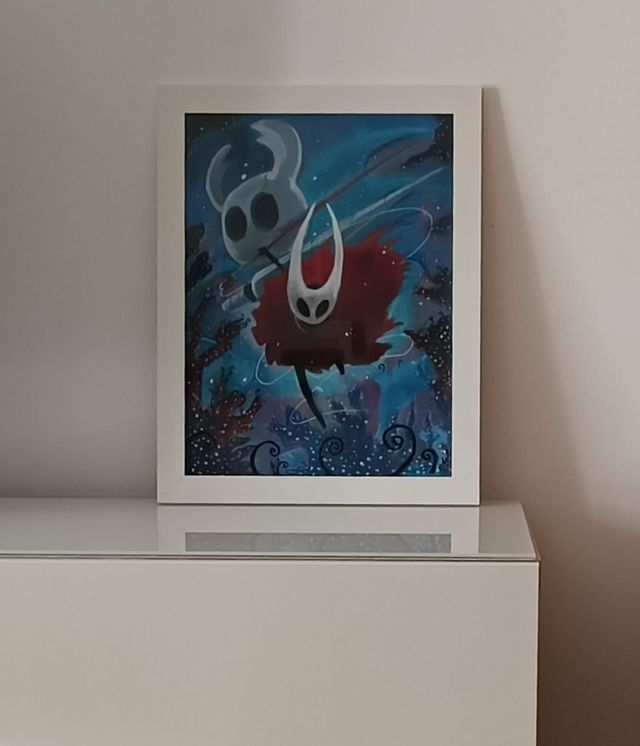 Cuadro de Hollow Knight / Hornet Silksong