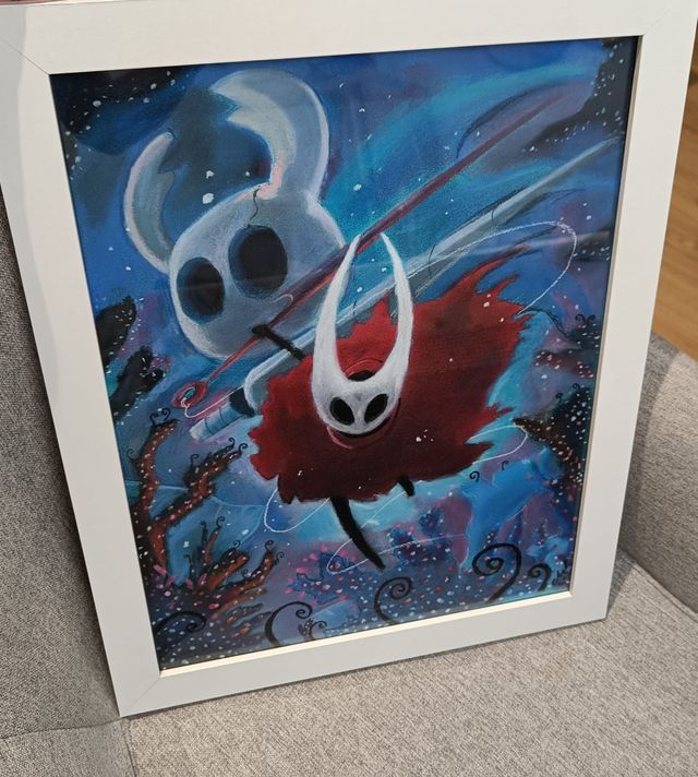 Cuadro de Hollow Knight / Hornet Silksong