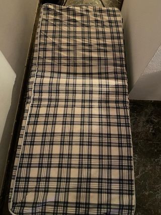 cama plegable individual