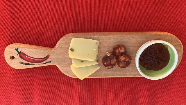 tagliere e porta pane