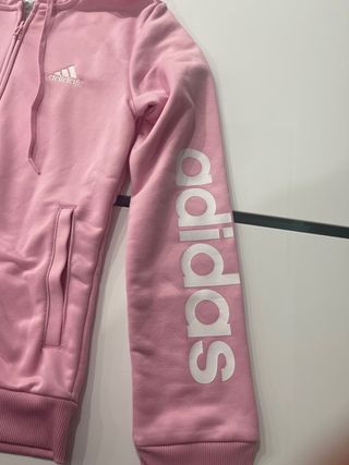 sudadera chandal adidas rosa xs