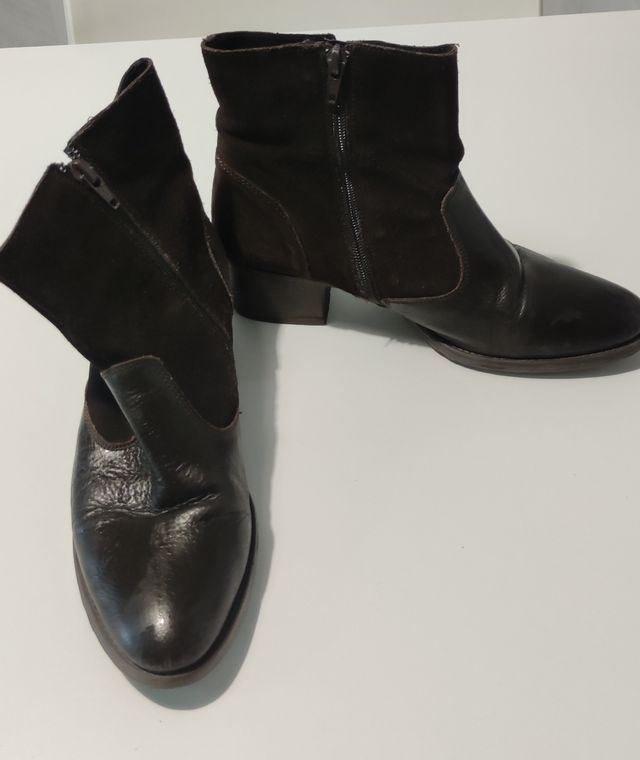 Botines marrón 37