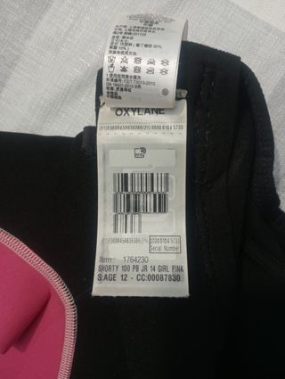 Neopreno Tribord (Talla 12)