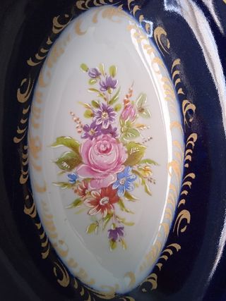 Bandeja cuenco decorativo Limoges