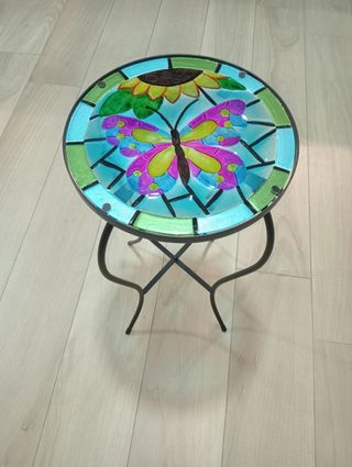 Mesa de cristal 