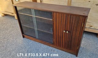 Lote de muebles Librería / Vitrina / Estantería