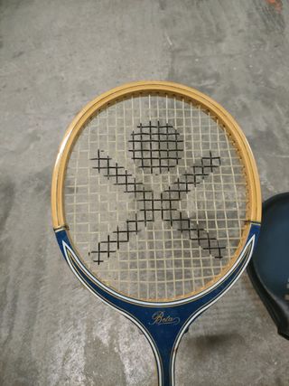 raqueta antigua