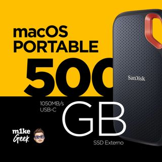macOS Portable . SSD 500GB