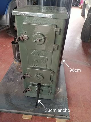 Estufa de leña y carbón jotul