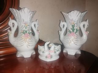 Set 3 pezzi soprammobili