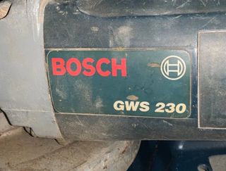 Radial Bosch GWS230 con maletín original