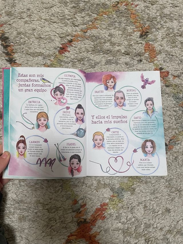 Libro ilustrado: Olympia, Punteras negras