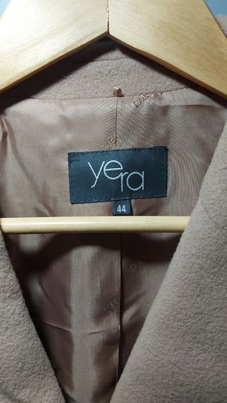 Abrigo Cashmire Yera de Paño