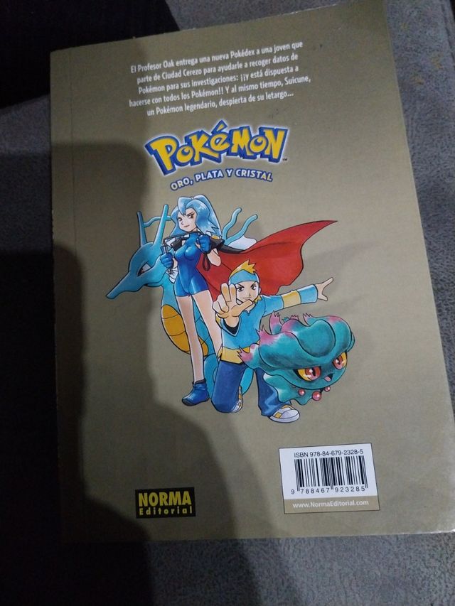 Libro pokemo oro,plata y cristal 2