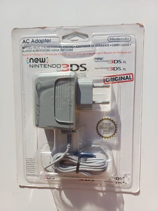 Cargador nuevo oficial Nintendo 3ds 