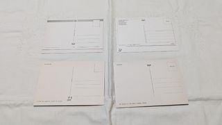 CARTOLINE POSTALI VINTAGE 4 PEZZI MIRAMARE NUOVE