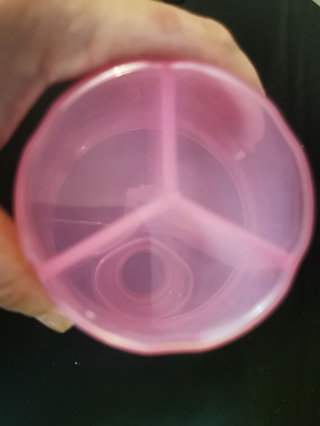 Dispensador polvos bebé rosa Dr brown's