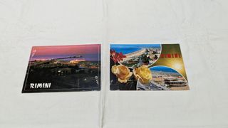 CARTOLINE POSTALI VINTAGE 2 PEZZI RIMINI MAI USATE