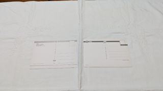 CARTOLINE POSTALI VINTAGE 2 PEZZI RIMINI MAI USATE