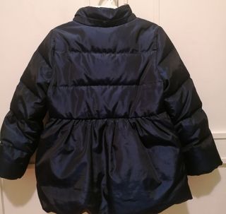 Abrigo /plumas talla5