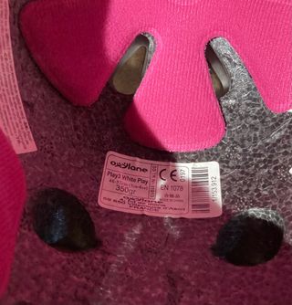 Casco infantil para patines.