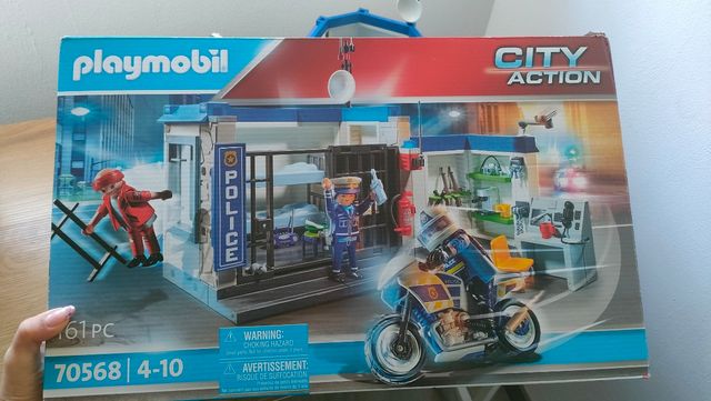PLAYMOBIL CITY POLICÍA FUGA
