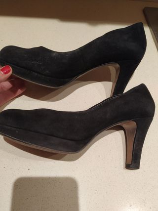 Zapatos piel clarks