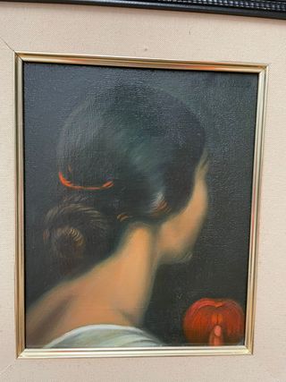 Mujer Andaluza, (copia de Julio Romero de Torres).