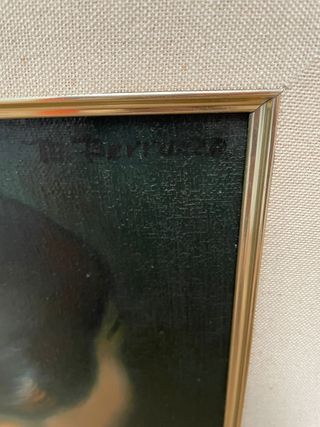 Mujer Andaluza, (copia de Julio Romero de Torres).