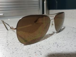 Gafas de sol mujer polarizadas doradas