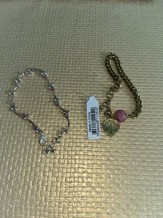 Pulseiras - tons rosa