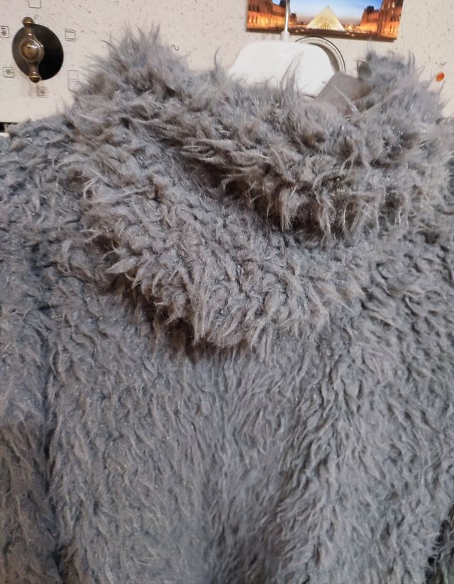 Cappotto donna in pelliccia sintetica