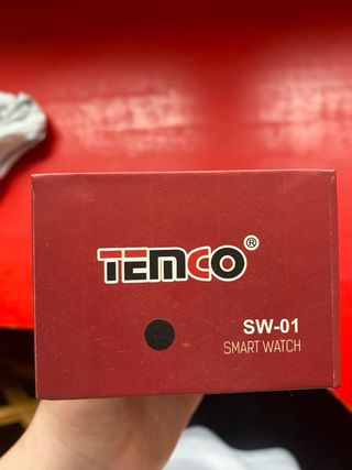 Temco SW-01 Reloj Inteligente Negro