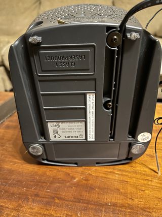 equipo philips CD Radio y despertador