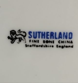 PORCELANA INGLESA SUTHERLAND