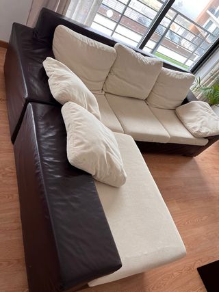 Sofa KuKer 3 lugares com chaise longue