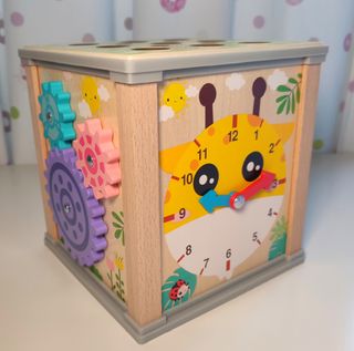 Cajita madera actividades Montessori