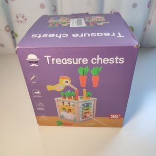 Cajita madera actividades Montessori