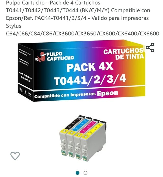 Tinta impresora