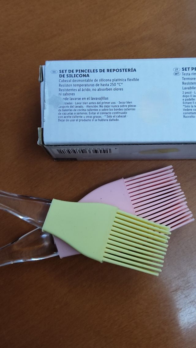 Set x 2 pinceles para repostería