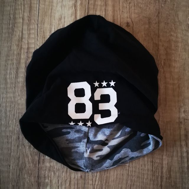 Cappello cotone double face bambino