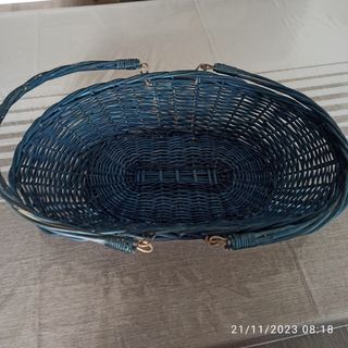 Cesta vintage con manici