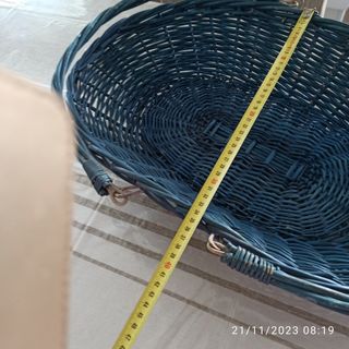 Cesta vintage con manici